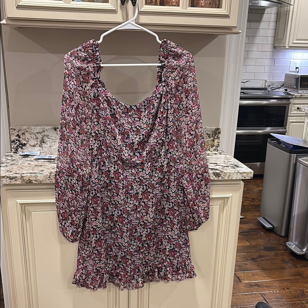 Floral Print Women's Dress